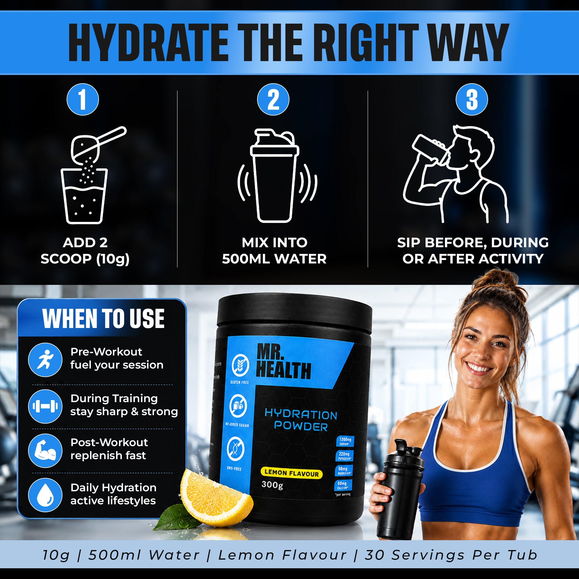 Premium Hydration Powder